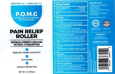 1 (Painrelief Roller Label For Roller Bottle)